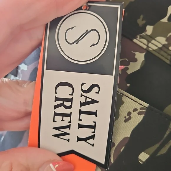 NWT Salty Crew Hybrid Camo Shorts Men 34 - Picture 4 of 10